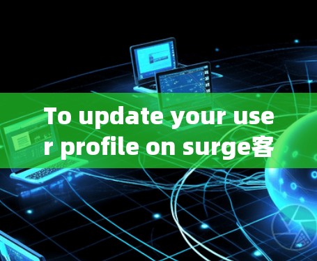 To update your user profile on surge客户端,follow these organized steps: