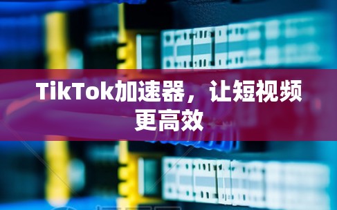 TikTok加速器，让短视频更高效