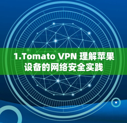 1.Tomato VPN 理解苹果设备的网络安全实践