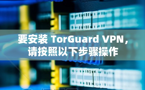 要安装 TorGuard VPN,请按照以下步骤操作 要安装 TorGuard VPN,请按照以下步骤操作