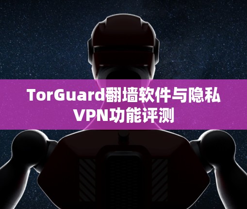 TorGuard翻墙软件与隐私VPN功能评测