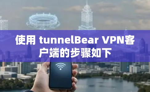 使用 tunnelBear VPN客户端的步骤如下