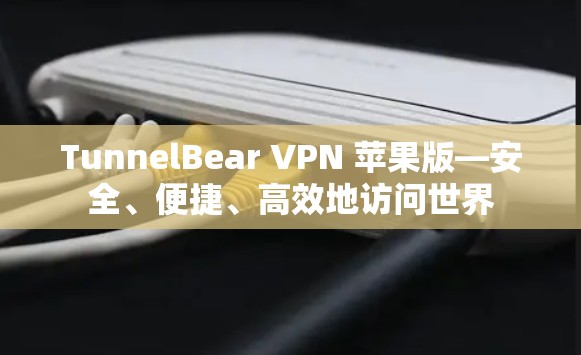 TunnelBear VPN 苹果版—安全、便捷、高效地访问世界