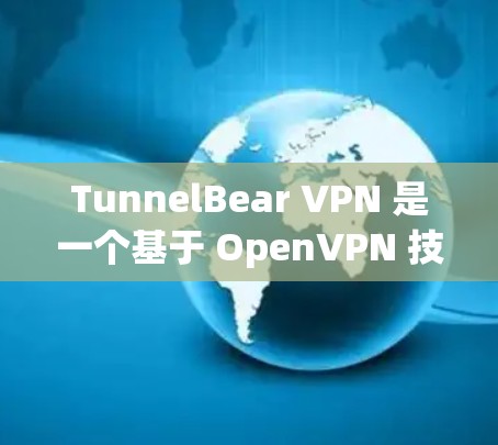 TunnelBear VPN 是一个基于 OpenVPN 技术的VPN服务，旨在提供安全和可靠的网络连接。以下是对 TunnelBear VPN 速度体验的详细分析