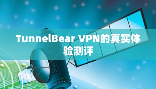 TunnelBear VPN的真实体验测评