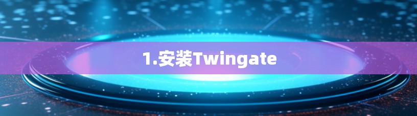 1.安装Twingate