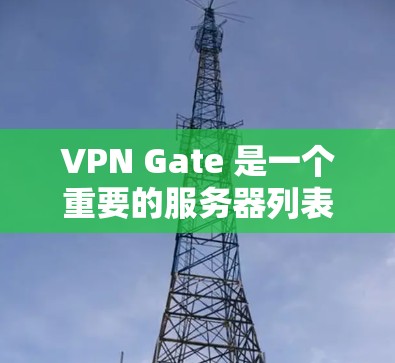 VPN Gate 是一个重要的服务器列表网站,提供全球范围内的VPN服务器连接。以下是 Gate 的服务器列表和一些关键信息